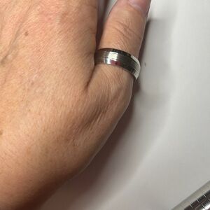 Stainless Steel Mens Band Ring